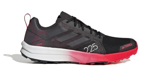 Zapatillas adidas terrex speed flow trail negro / rojo 46