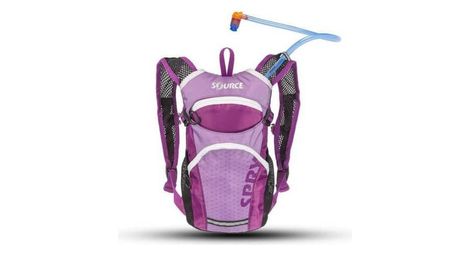 Sac d'hydratation Source pour enfants Spry 1,5 litre-Violet clair