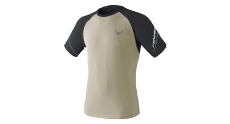 Camiseta de manga corta dynafit alpine pro caqui para hombre m