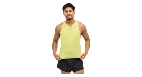 Hoka Race Day Tanktop Gelb Herren
