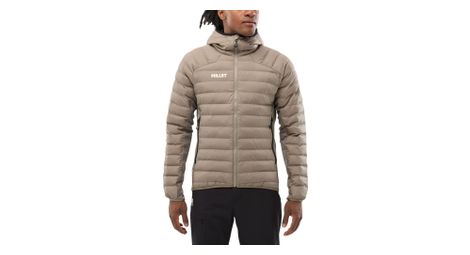 Chaqueta con capucha millet fitz roy warm beige para hombre