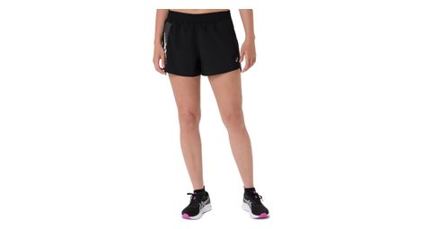 Short Asics Icon 4in Noir Femme