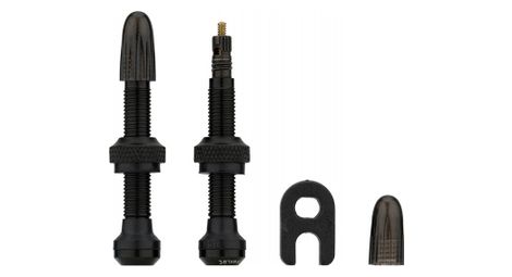 Paire de valves schwalbe tubeless noir