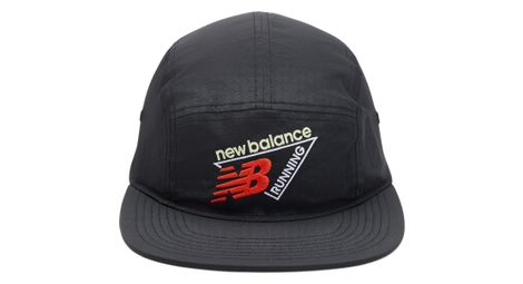 New Balance '47 Classic Tri-Logo-Kappe, Schwarz/Rot