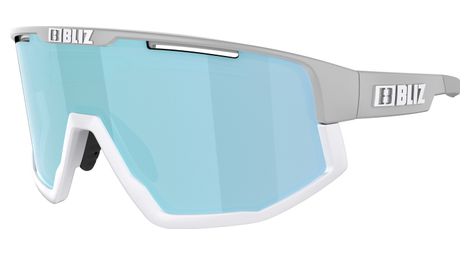 Lunettes bliz fusion mat gris clair / bleu