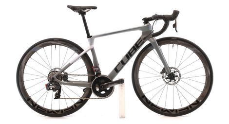 Produit reconditionné · Cube Agree C:62 SLT AXS 12V · Gris / Vélo de route | Très bon état