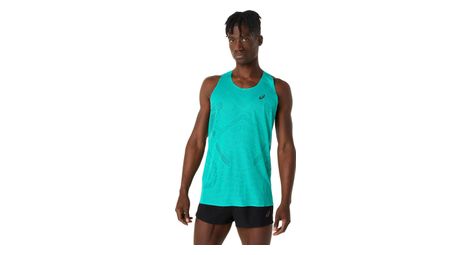 Canotta asics metarun blu uomo