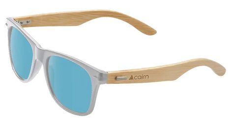 Lunettes cairn hybrid mat white transparent bleu