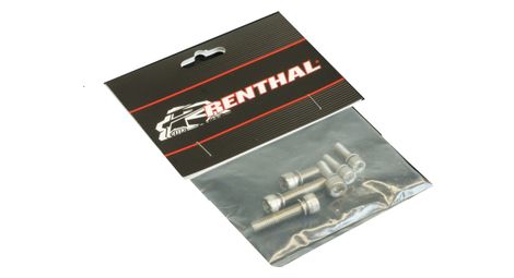 Kit de visserie potence renthal argent