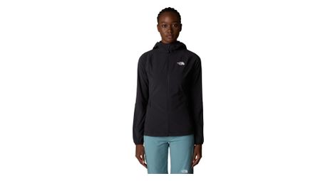 The north face nimble hoodie softshell giacca black women's