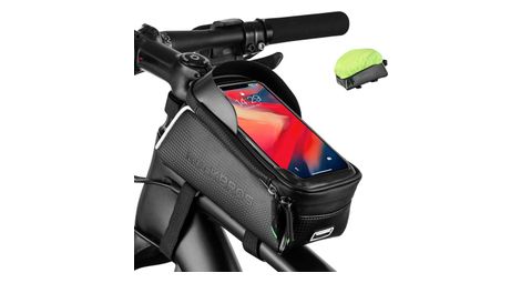 Sacoche de cadre de vélo étanche et tactile