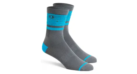 Crankbrothers icon mtb socks limited edition splatter blue