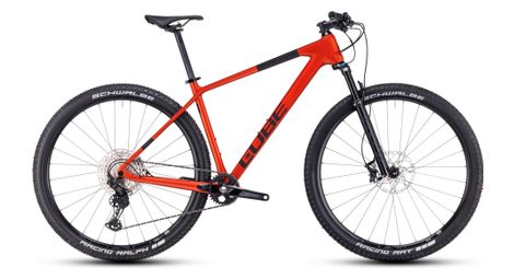 Vtt semi rigide cube reaction c 62 race shimano slx xt 12v 29 orange fire 2023