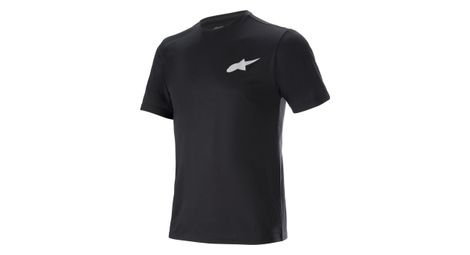 T shirt technique alpinestars spin noir