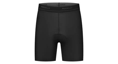 Sous-short velo avec peau rogelli prime boxershort - homme - noir