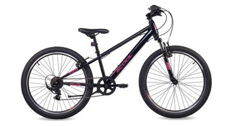 S’COOL Xroc, vélo enfant, 6 vitesses, Orange/Pink