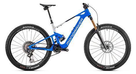 Vtt électrique tout-suspendu mondraker neat rr sl carbon sram xx axs t-type 12v 360wh 29 bleu blanc 2024