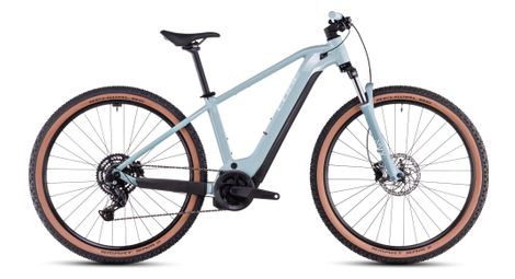 Vtt électrique semi-rigide cube reaction hybrid performance 625 shimano cues 9v 625 wh 27.5 bleu sky light 2025