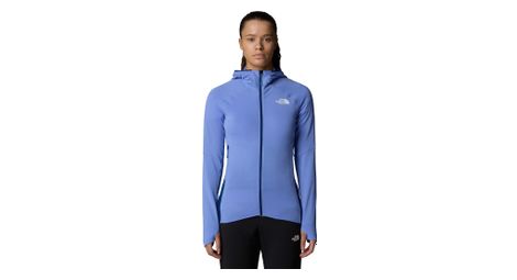 The north face bolt polartec women's hooded polare blue