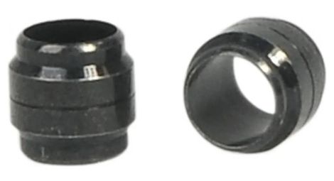 Set mit 30 Elvedes MG02-Oliven für Magura-Schlauch, schwarz
