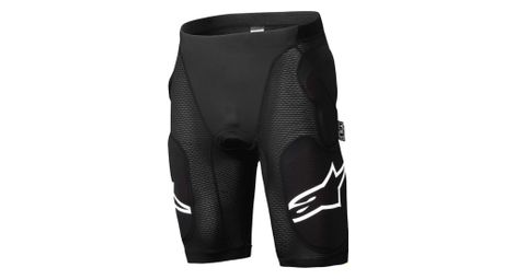 Pantalón Corto de Protección Alpinestars A-Impact Plasma Negro, Hombre