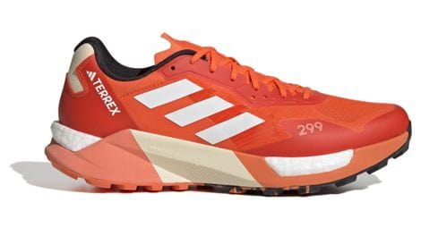 Adidas terrex agravic ultra orange trail schoenen
