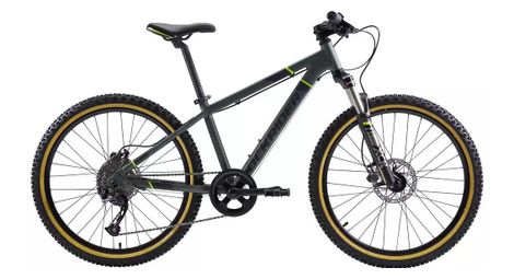 Vtt enfant rockrider st 920 24 9-12 ans gris