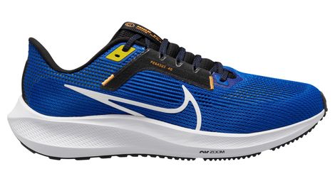 Nike air zoom pegasus 40 running shoes blue black 42