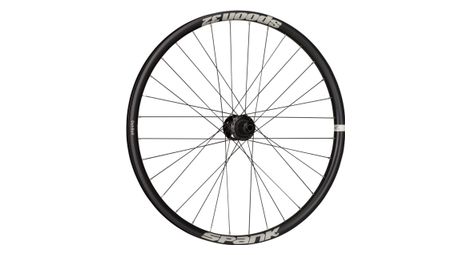 Roue arrière spank spoon 32 142x12mm avec adaptateur 135x12mm / tubeless ready / 32 trous 27.5 noir 