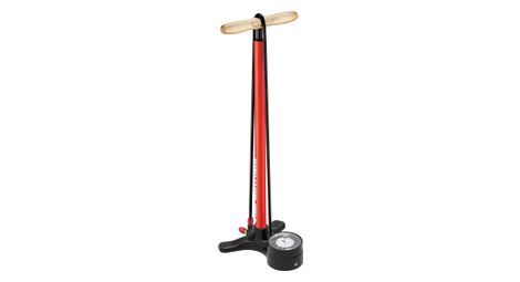 Pompe a pied lezyne sport floor drive 3 5 rouge