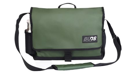 City bag light shoulder messenger bag con attacco buds black khaki