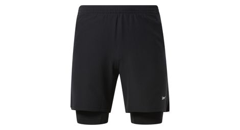 Short 2 en 1 reebok strength 4 0 noir
