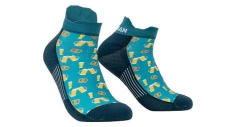 Chaussettes nathan bright teal beer vert