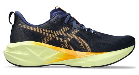 Asics novablast 5 laufschuhe blau/gelb herren