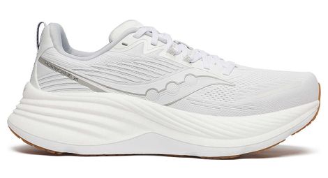 Saucony hurricane 24 scarpe da corsa bianco/argento uomo