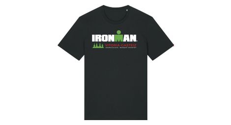 Maglietta a maniche corte ironman vitoria black uomo