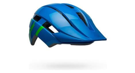 Casque enfant bell sidetrack ii bleu vert