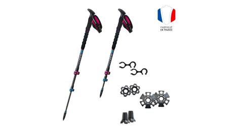 Bâton grande randonnée télescopique alu - t3-light perle mk2