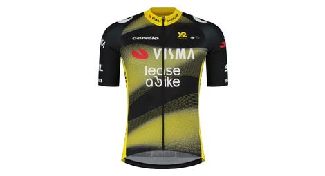 short sleeved jersey rapidgear tour de france 2025 visma lease a bike