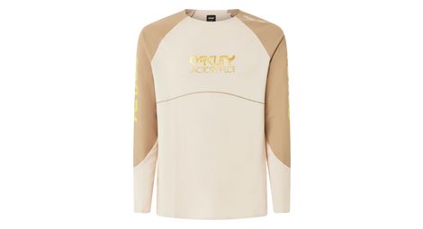 Maillot manches longues oakley maven scrub beige