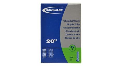 Chambre a air schwalbe - 20 - schrader valve 40mm - boite 1''3/8