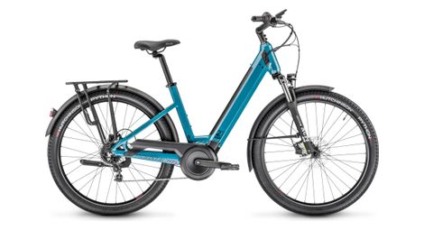 Vtc électrique moustache samedi 27 xroad 2 open smart system shimano altus 9v 500 wh 27.5 bleu pétrole 2023