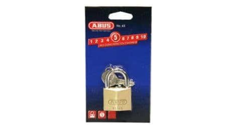 Abus cadenas 65/40mm - or - 40mm - clé - 5cm