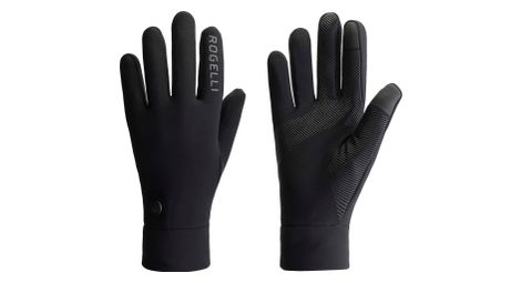 Gants de vélo Hiver - Hommes Femmes - Noir - Rogelli Essential Thermal