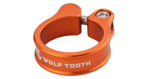Abrazadera de tija de sillín wolf tooth naranja
