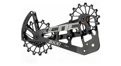 Jockey wheel system kcnc galets de dérailleur sram eagle vtt 12v 14+16 dents roulement céramique noir