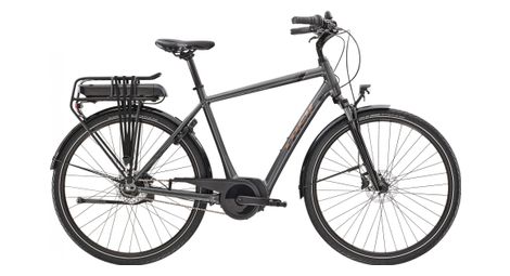 Vélo de ville électrique trek district+ 1 400wh shimano nexus 7v lithium grey 2022