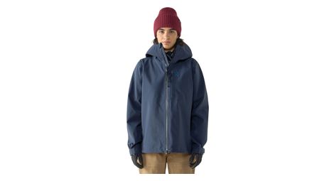 Haglöfs Front Proof II wasserdichte Kapuzenjacke Blau Women