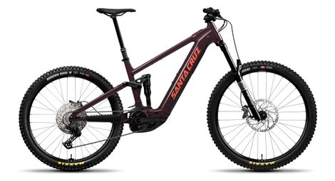 Santa cruz vala al shimano deore 12v 600wh mx mountain bike elettrica all-suspended (29/27.5'') viola 2026