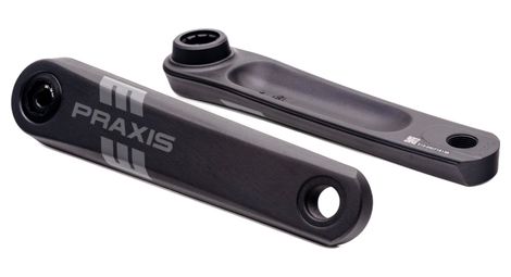 Paire de manivelles praxis aluminium ec-type3 pour tq/fazua/brose/bafang